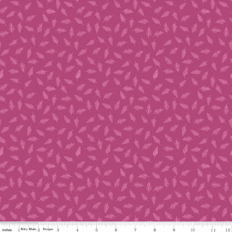 Morning Meadow // Millet Orchid - West Valley Quilting - Riley Blake Designs