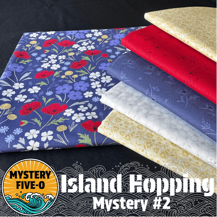 Mystery Five - 0 Island Hopping // Kit 2 - West Valley Quilting - West Valley Quilting