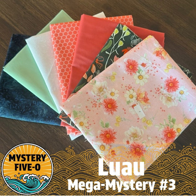 Mystery Five - 0 Luau Kit // Afternoon in the Garden - West Valley Quilting - West Valley Quilting