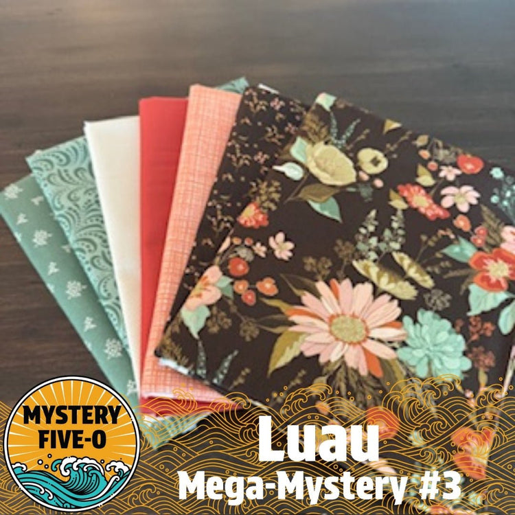 Mystery Five - 0 Luau Kit // Morning Latte - West Valley Quilting - West Valley Quilting