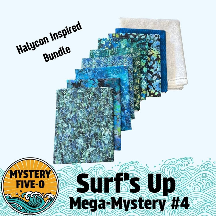 Mystery Five - 0 Surf's Up Kit // Ocean Breeze Inspired - West Valley Quilting - West Valley Quilting