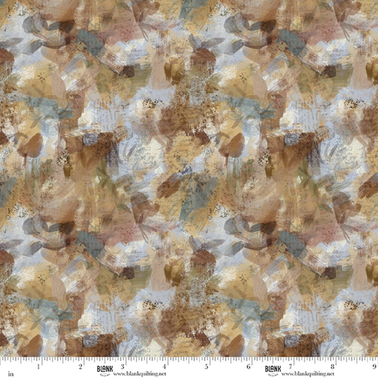 Nature's Canvas //4998-35 Brown - West Valley Quilting - Blank Quilting