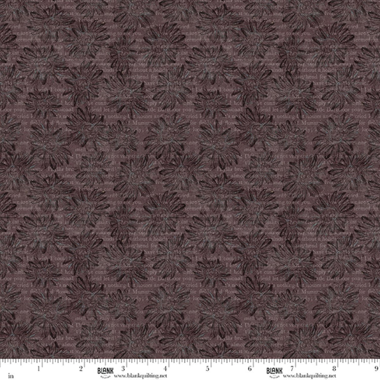 Nature's Canvas // 4999-58 Plum - West Valley Quilting - Blank Quilting