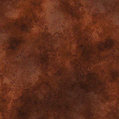 New Hue // Saddle Brown - West Valley Quilting - Benartex