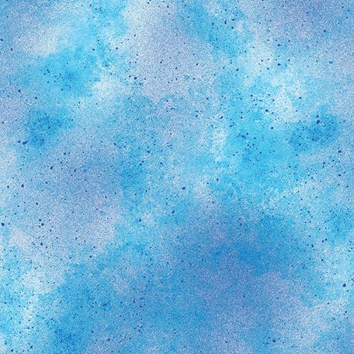 New Hue // Turquoise - West Valley Quilting - Benartex