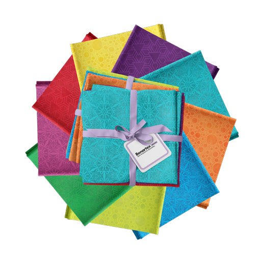 Newer Worlds // Newer Worlds Fat Quarter Bundle (11 pieces) - West Valley Quilting - Benartex