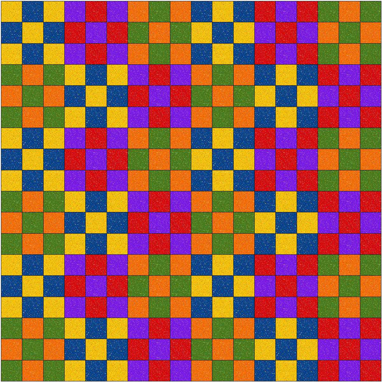 Nooner Quilt - Digital Download - West Valley Quilting - The Stitchin Tree