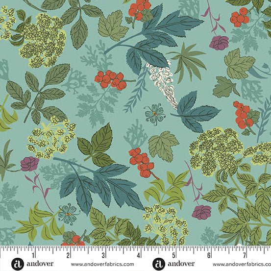 Nordic Summer // AW-10320-LB - West Valley Quilting - Andover Fabrics