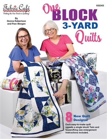 One Block 3 - Yard Quilts - West Valley Quilting - Fabric Cafe