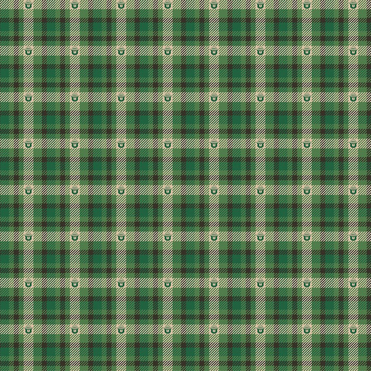 Only You // Plaid Forest End of Bolt - West Valley Quilting - Riley Blake Designs