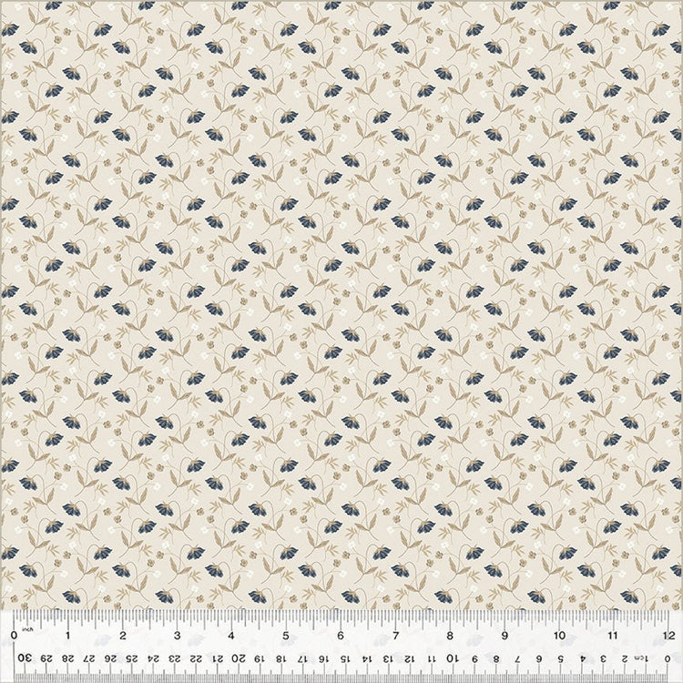 Oxford // Flower Drops Linen - West Valley Quilting - Windham