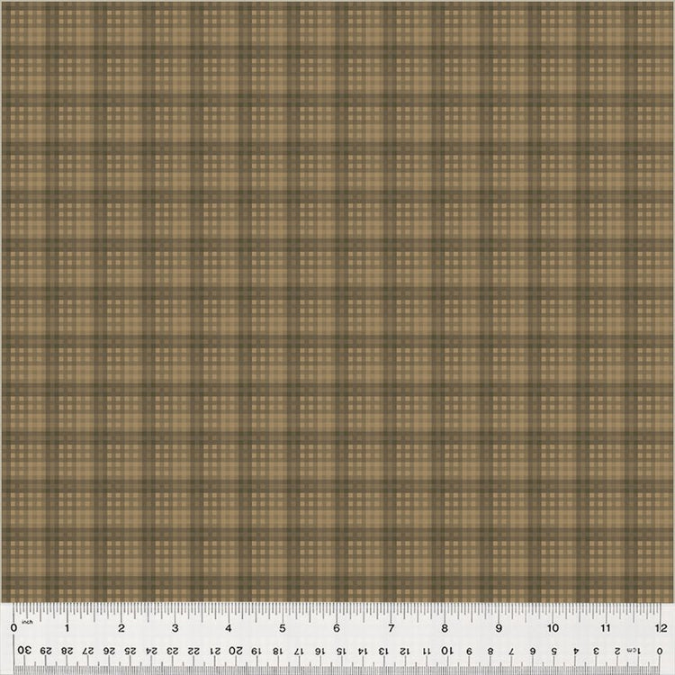 Oxford // Plaid Cocoa - West Valley Quilting - Windham