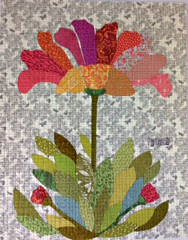 Phoebe Collage Quilt Kit - Boho Blooms - West Valley Quilting - West Valley Quilting