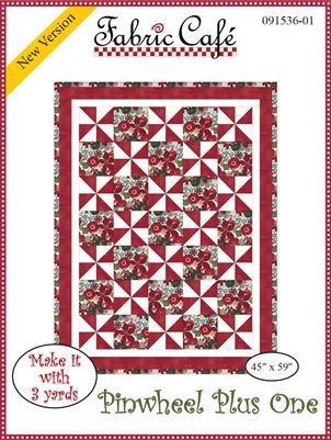 Pinwheel Plus One - West Valley Quilting - Fabric Cafe