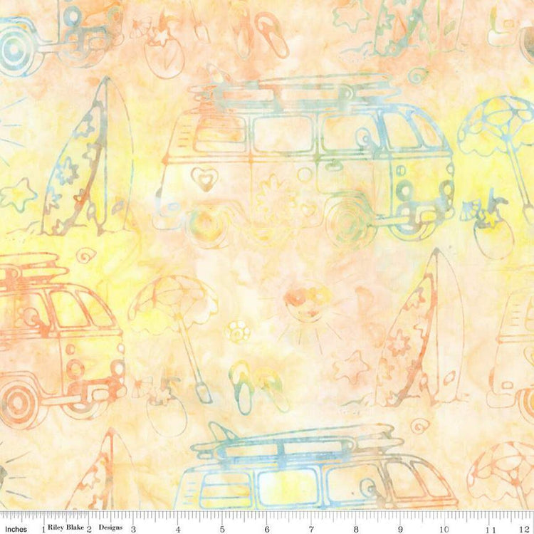 Places You'll Go // Coral Fiesta - West Valley Quilting - Riley Blake Designs