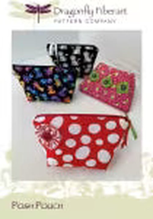Posh Pouch - West Valley Quilting - Dragonfly Fiberart