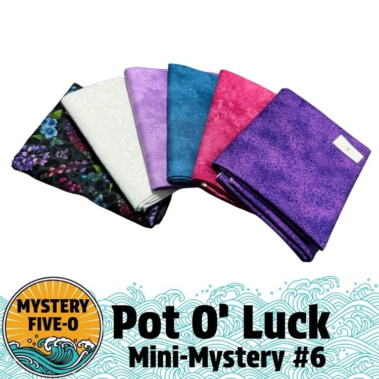 Pot O' Luck Mini-Mystery Bundle 1 - West Valley Quilting - West Valley Quilting