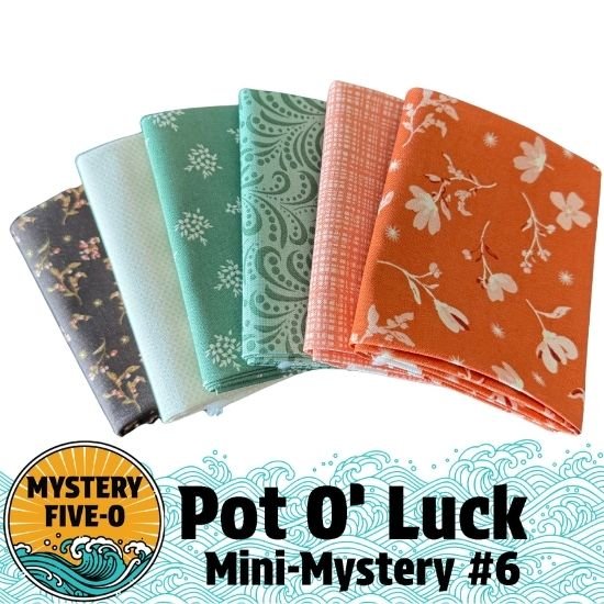 Pot O' Luck Mini-Mystery Bundle 5 - West Valley Quilting - West Valley Quilting