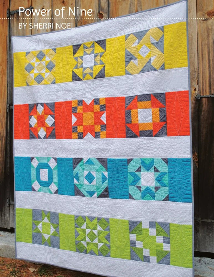 Power of Nine - Pattern - West Valley Quilting - Sherri Noel