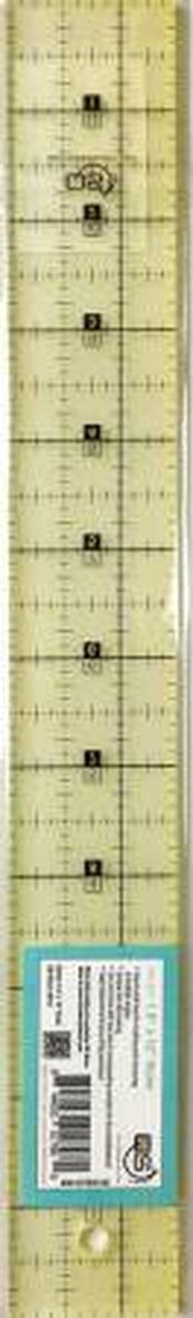 Quilters Select Non-Slip Ruler 1-1/2in x 12in - West Valley Quilting - Quilters Select