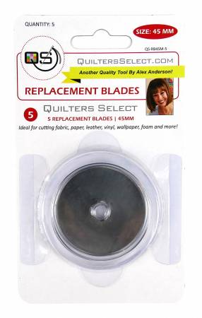 Quilters Select Rotary Blade Replacements 5pk - West Valley Quilting - Quilters Select