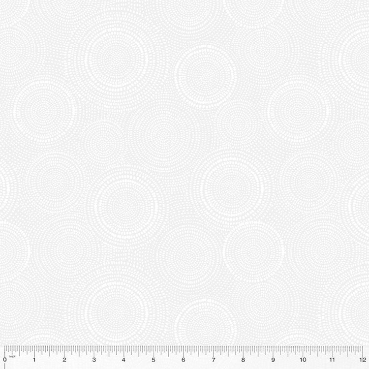 Radiance // Radiance White on White - West Valley Quilting - Windham