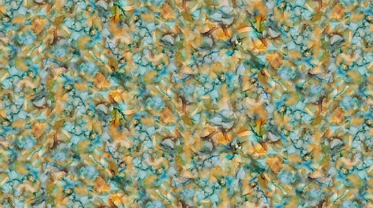 Raven's Call // Texture Orange Multi - West Valley Quilting - Northcott