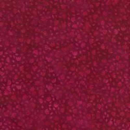 Red, White and Blooms //Flower Seeds-Red Cardinal Batik - West Valley Quilting - Island Batiks
