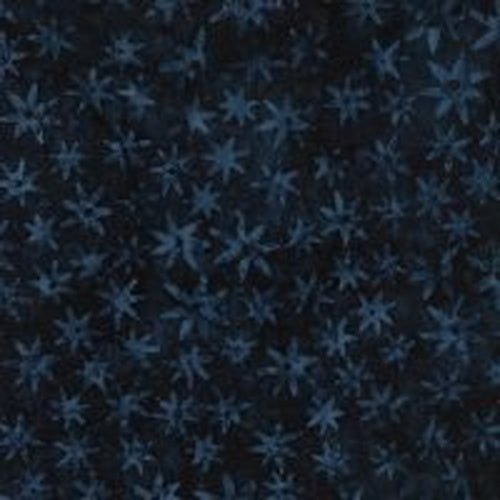 Red, White and Blooms // Paper Whites-Blue Navy Batik - West Valley Quilting - Island Batiks