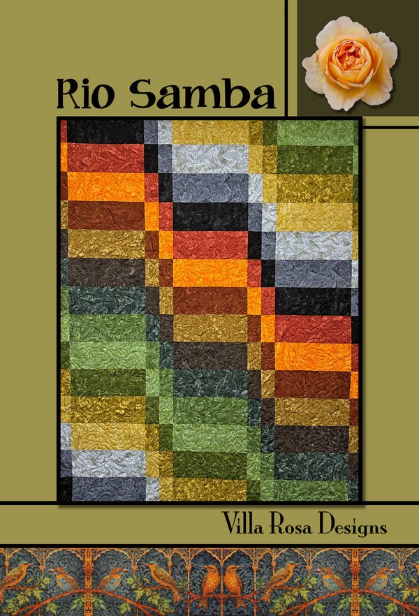 Rio Samba - West Valley Quilting - Villa Rosa Designs