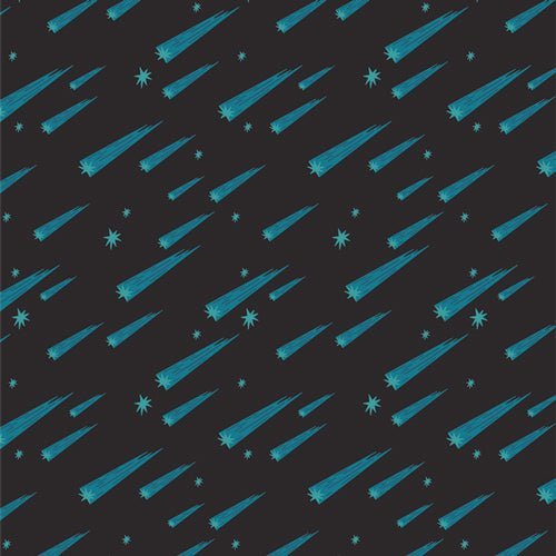 Rocket Science // Shooting Stars End of Bolt - West Valley Quilting - Art Gallery Fabric
