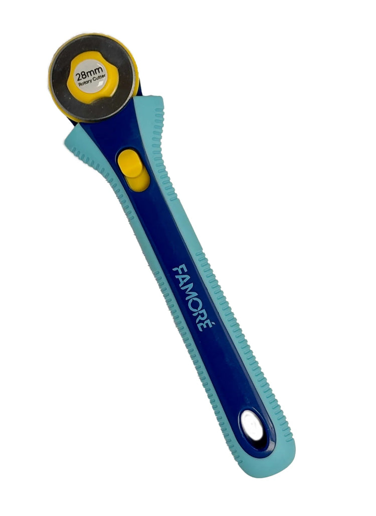 Rotary Handle with One 28mm Blade - West Valley Quilting - Famore