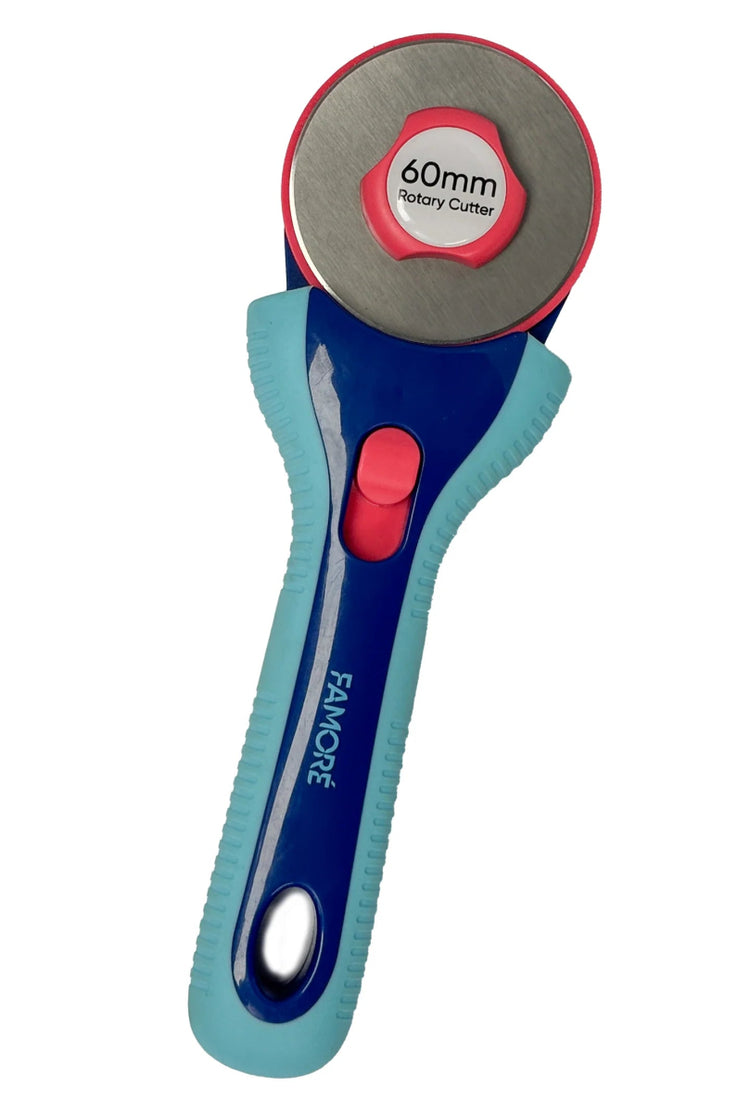 Rotary Handle with One 60mm Blade - West Valley Quilting - Famore