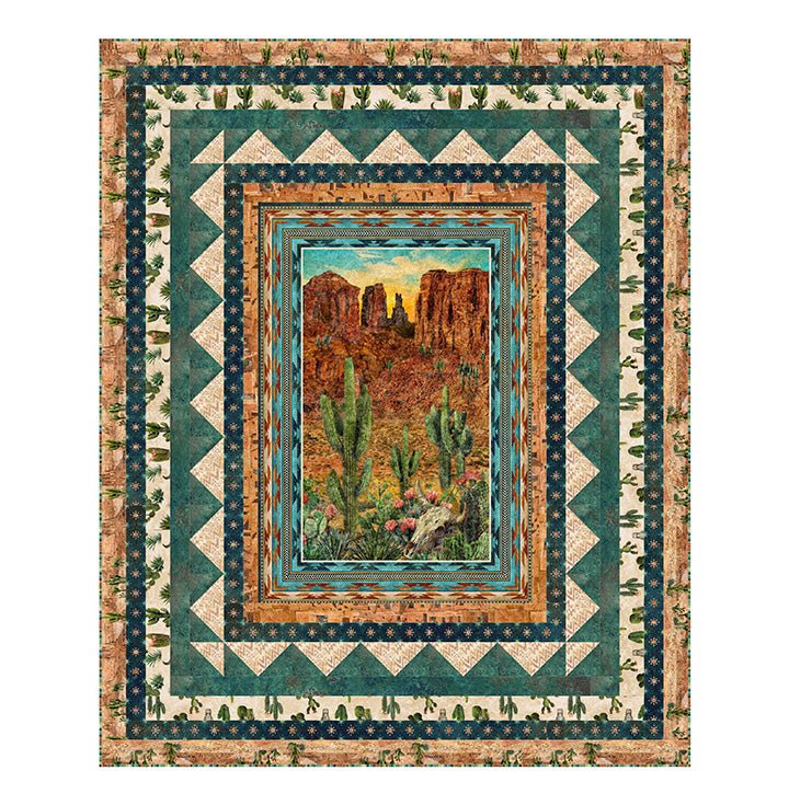 Sedona Spirit Quilt Pattern - West Valley Quilting - Cathey Marie Designs