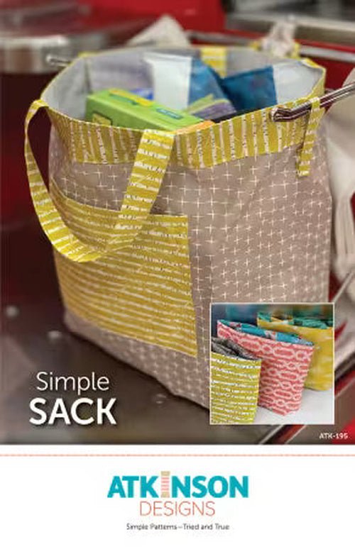 Simple Sack - West Valley Quilting - Atkinson Designs