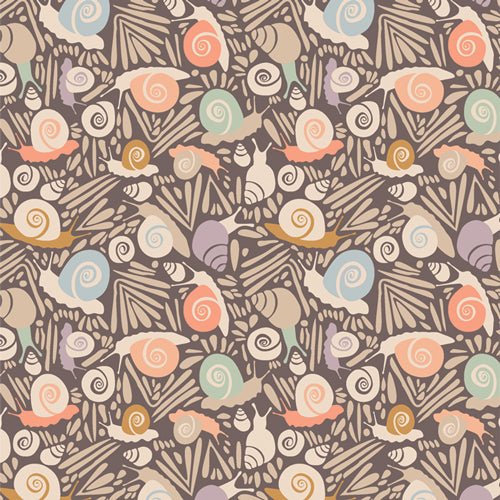 Slow Summer // Snails - West Valley Quilting - Art Gallery Fabric