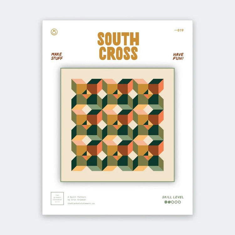 
                    
                      South Cross Paper Pattern - West Valley Quilting - The Blanket Statement
                    
                  