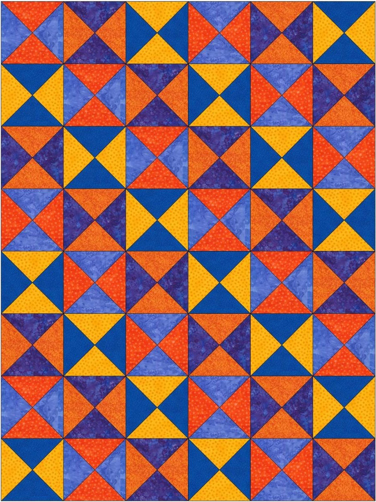 Spilled Salt Quilt Pattern - Digital Download - West Valley Quilting - The Stitchin Tree