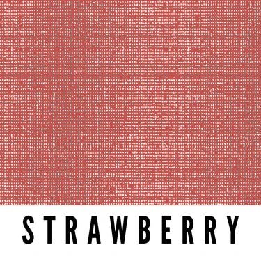 Splash Fabric Laminated Cottons // Strawberry - West Valley Quilting - Splash Fabric
