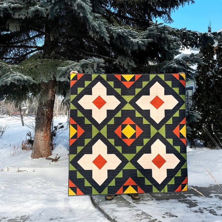 
                    
                      Spruce Woods Paper Pattern - West Valley Quilting - The Blanket Statement
                    
                  
