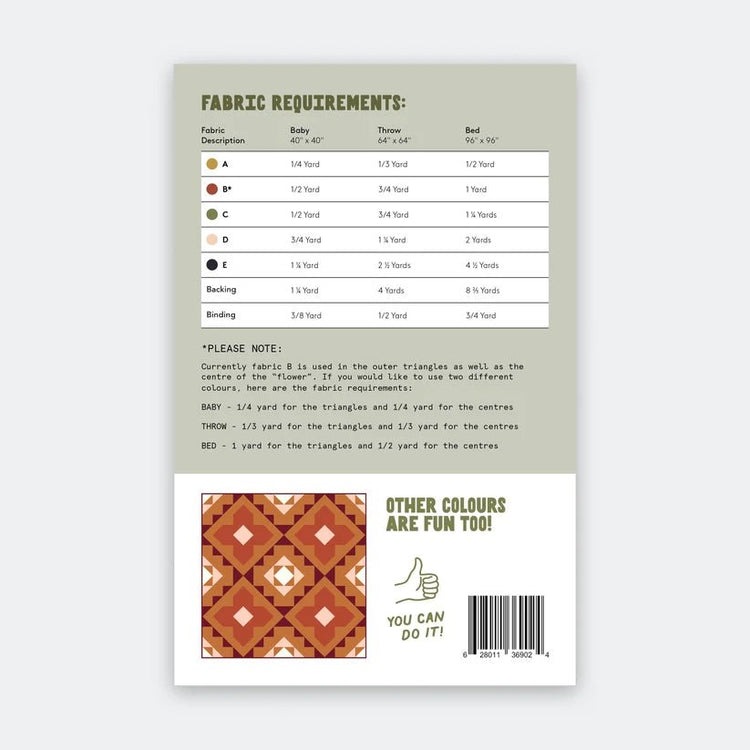 Spruce Woods Paper Pattern - West Valley Quilting - The Blanket Statement