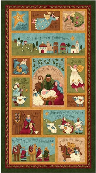 Star of Wonder, Star of Light // Star of Wonder Panel - West Valley Quilting - Benartex