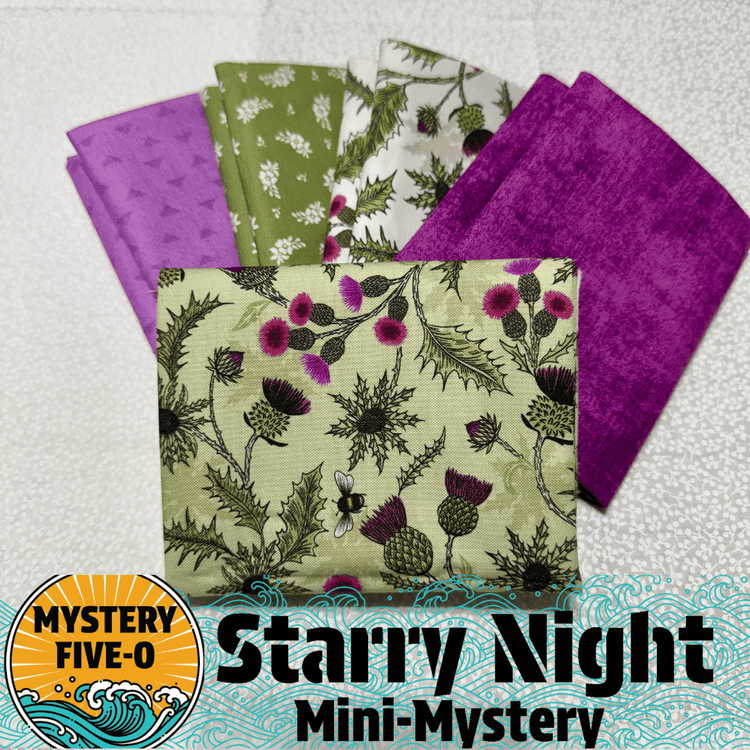 Starry Night Mini Mystery - Bundle 13 - West Valley Quilting - West Valley Quilting