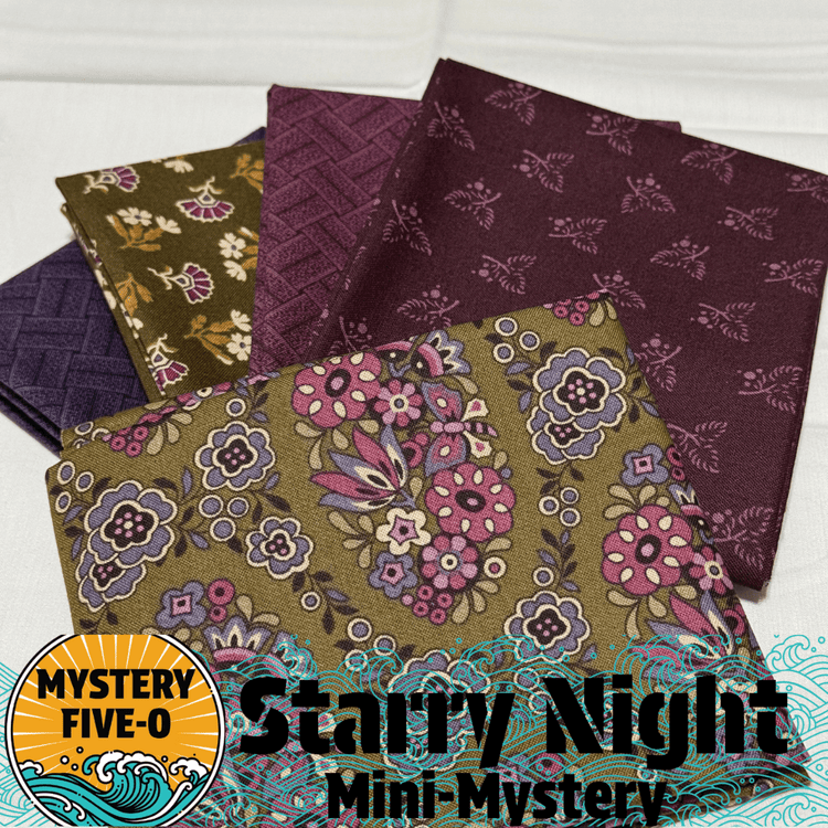Starry Night Mini Mystery - Bundle 3 - West Valley Quilting - West Valley Quilting