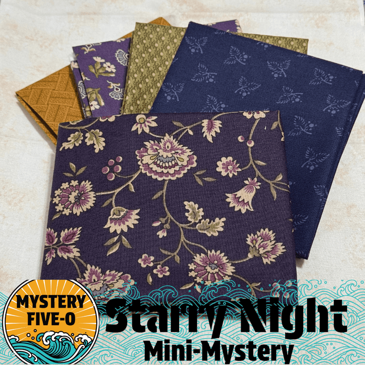 Starry Night Mini Mystery - Bundle 4 - West Valley Quilting - West Valley Quilting