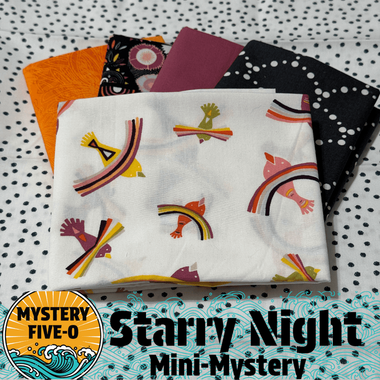 Starry Night Mini Mystery - Bundle 7 - West Valley Quilting - West Valley Quilting