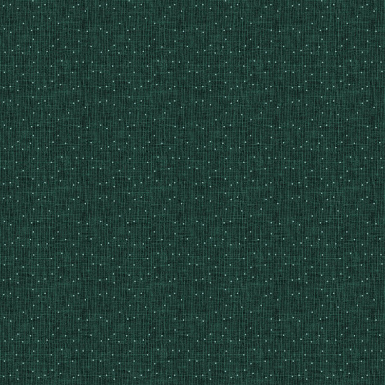 Stash // Stripe Dot, Emerald - West Valley Quilting - Figo