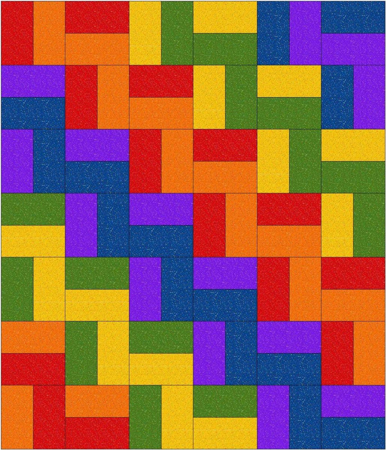 Stepping Up Quilt Pattern - Digital Download - West Valley Quilting - The Stitchin Tree