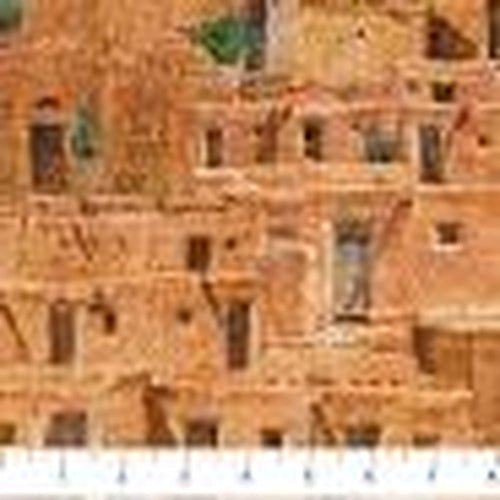 Stonehenge Sedona Spirit // Adobe Houses End of Bolt - West Valley Quilting - Northcott