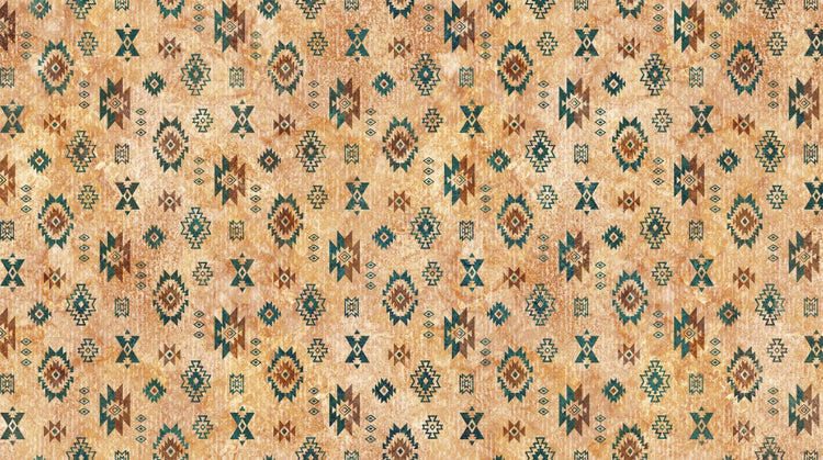 Stonehenge Sedona Spirit // Lt Rust Multi - West Valley Quilting - Northcott